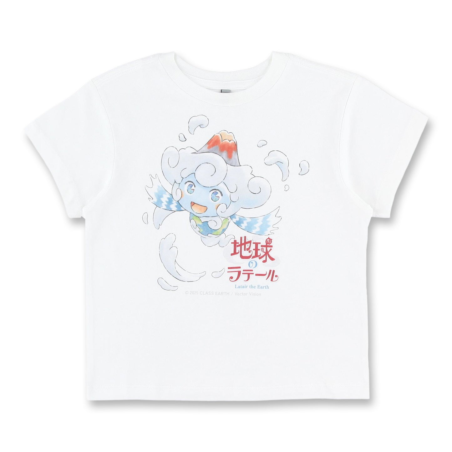【GOTS認証】ラテールプリント 半袖Tシャツ