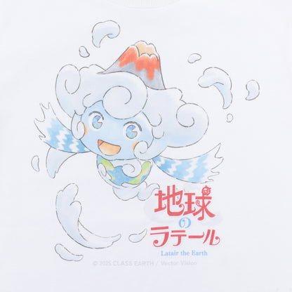 【GOTS認証】ラテールプリント 半袖Tシャツ