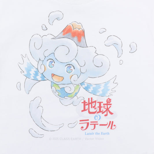 【GOTS認証】ラテールプリント 半袖Tシャツ
