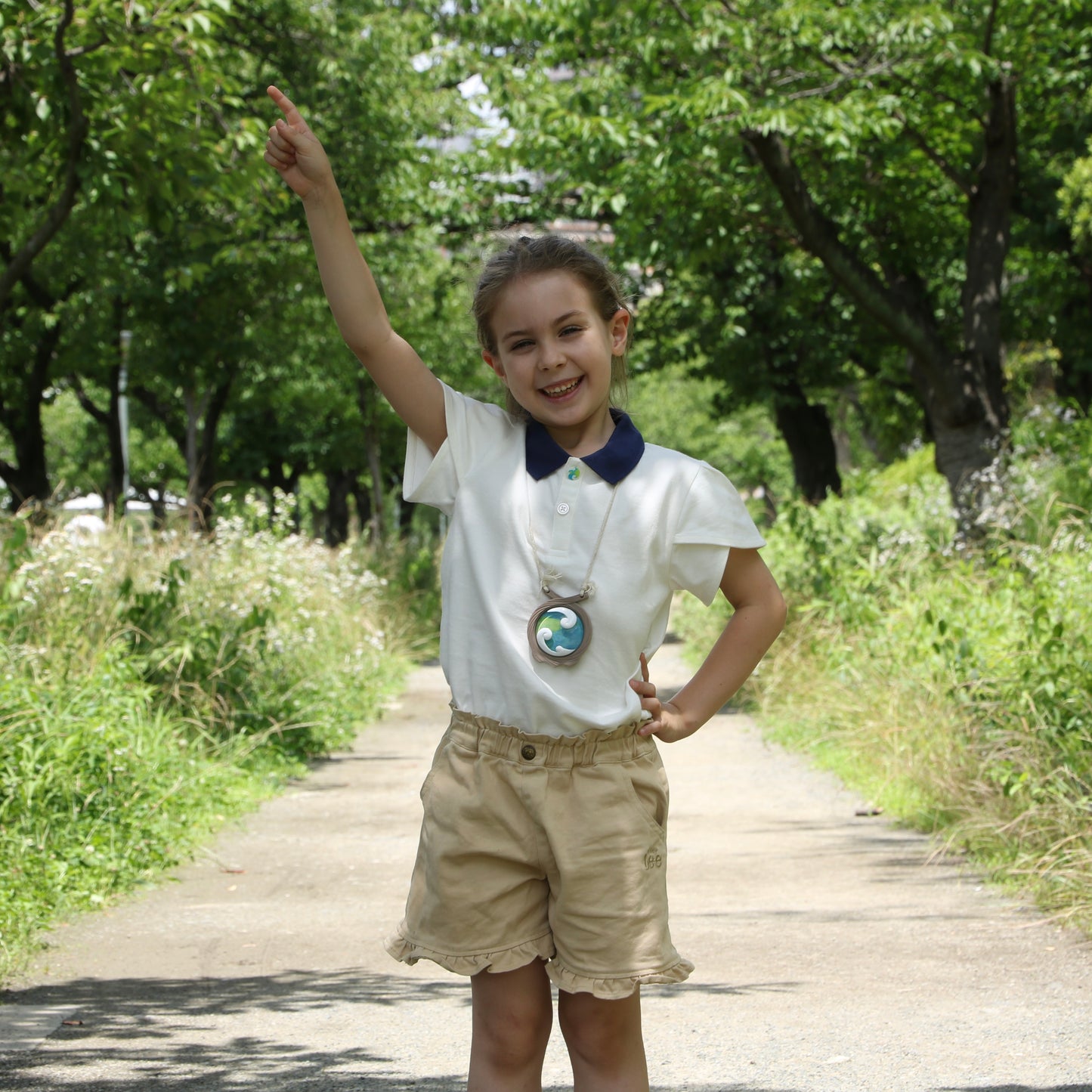 Earth Saver POLO Shirt  (Tulip)