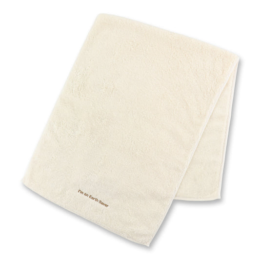 【オーガニックコットン】アースセイバー ふんわりオーガニックフェイスタオル