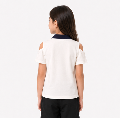 Earth Saver POLO Shirt  (Open shoulder)