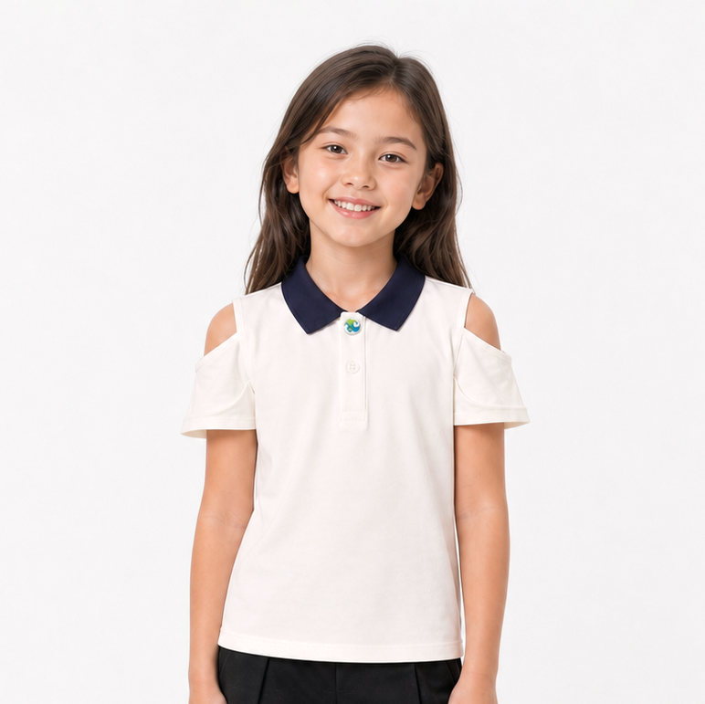 Earth Saver POLO Shirt  (Open shoulder)