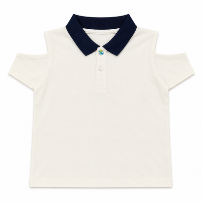 Earth Saver POLO Shirt  (Open shoulder)