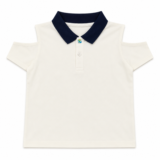 Earth Saver POLO Shirt  (Open shoulder)